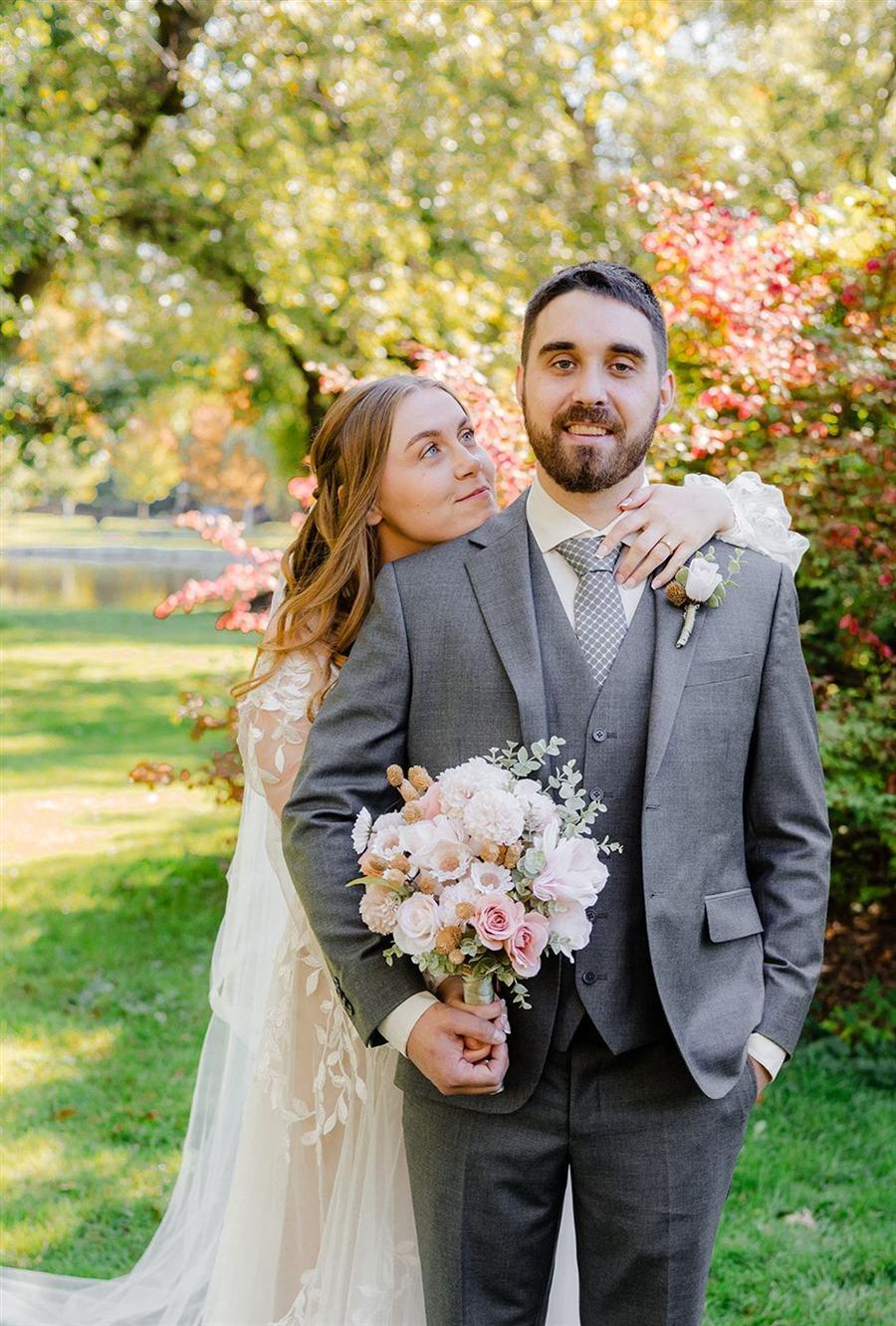 Rayna & Kurtis Wedding Portrait
